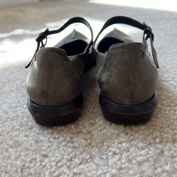 EVERYBODY By BZ MODA Green Leather Dante 36.5 - Picture 5 of 10